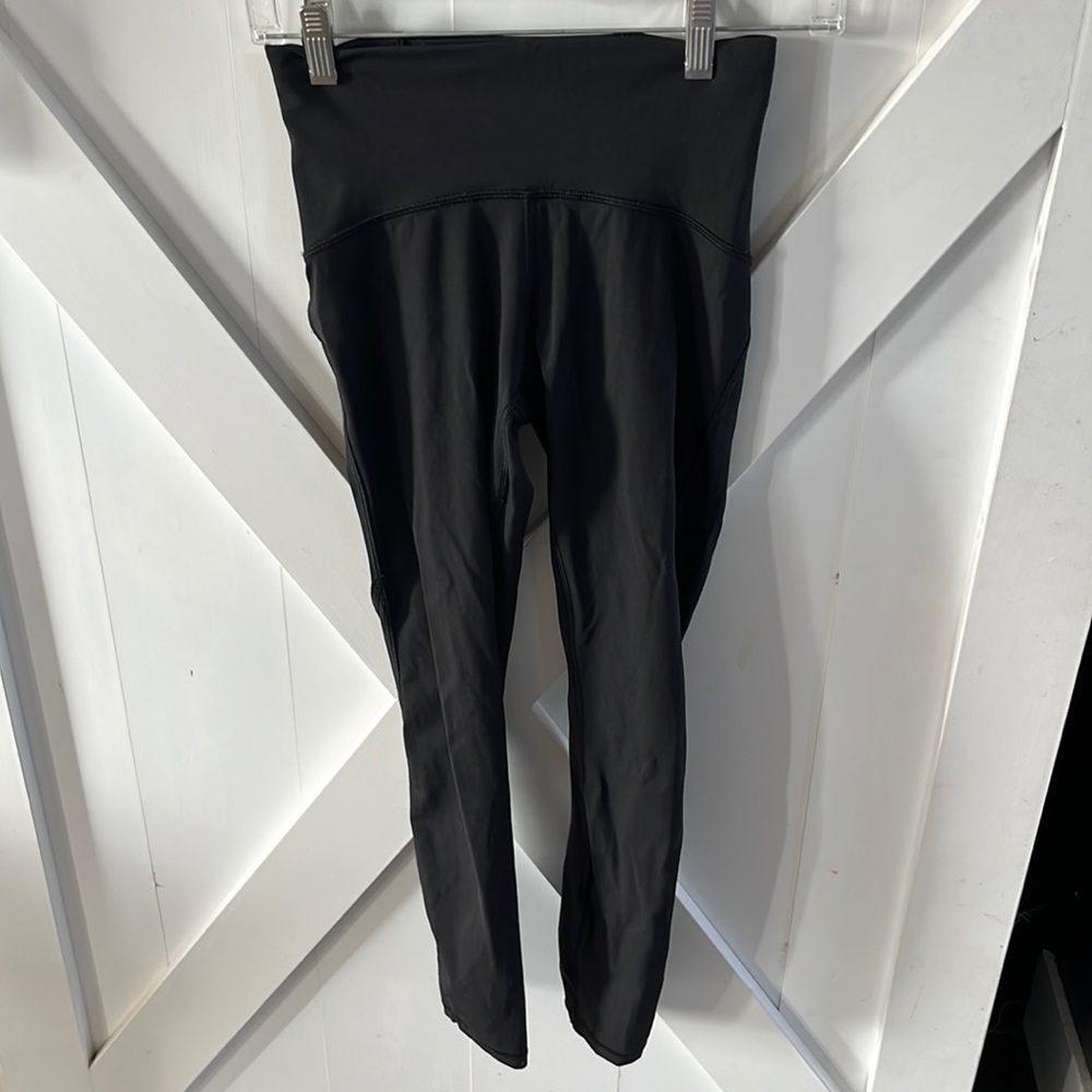 Lululemon leggings with mesh on legs, size 4